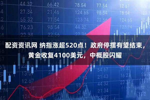 配资资讯网 纳指涨超520点！政府停摆有望结束，黄金收复4100美元，中概股闪耀